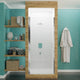 SD-AZ051-02CH - ANZZI Lancer 29 in. x 72 in. Semi-Frameless Shower Door with TSUNAMI GUARD in Polished Chrome