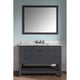 VT-MRCT1048-GY - ANZZI Montaigne 48 in. W x 22 in. D Bathroom Bath Vanity Set in Gray with Carrara Marble Top with White Sink