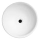 ANZZI Deux Series Ceramic Vessel Sink in White