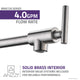 ANZZI Braccia Series 24" Wall Mounted Pot Filler