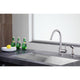 KF-AZ222BN - ANZZI Farnese Single-Handle Standard Kitchen Faucet in Brushed Nickel