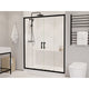 SD-AZ15-01MB - ANZZI Enchant 70-in. x 60.4-in. Framed Sliding Shower Door in Matte Black