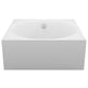 ANZZI Abyss 59" Freestanding Bathtub in White