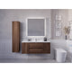 VT-MR4SCCT48-DB - ANZZI ANZZI Conques 48 in. W x 20 in. H x 18 in. D Bath Vanity Set in Dark Brown with Vanity Top in White with White Basin and Mirror