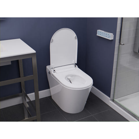 TL-ST950WIFI-WH - ANZZI ENVO Echo Elongated Smart Toilet Bidet in White with Auto Open, Auto Flush, Voice and Wifi Controls