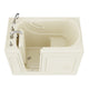 AZ3053LBS - ANZZI Coupe Series 30 in. x 53 in. Left Drain Quick Fill Walk-In Soaking Tub in Biscuit