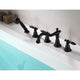 FR-AZ091ORB - ANZZI Patriarch 2-Handle Deck-Mount Roman Tub Faucet with Handheld Sprayer in Oil Rubbed Bronze