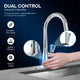 Modern 16 in. 1-Handle Touchless Pull-Down Kitchen Faucet in Polished Chrome with Motion Sensor and Dual Spray Modes
