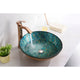 LS-AZ209 - ANZZI Chrona Series Vessel Sink in Gold/Cyan Mix