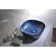 LS-AZ253 - ANZZI Marbled Series Ceramic Vessel Sink in Marbled Tulip Finish