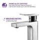 ANZZI Promenade Single Hole Single Handle Bathroom Faucet