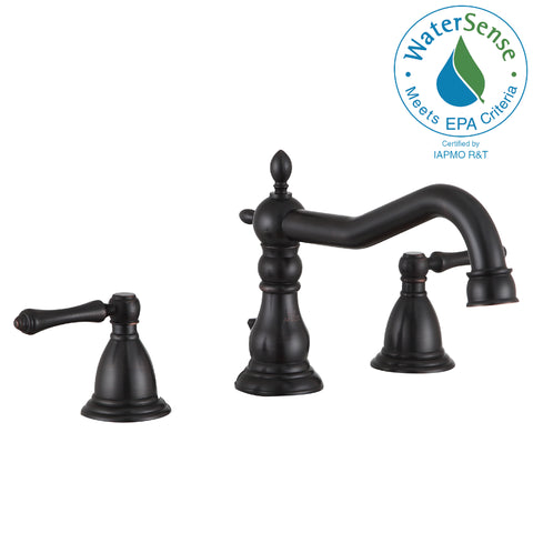 ANZZI Highland 8 in. Widespread 2-Handle Bathroom Faucet