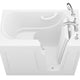 ANZZI Value Series 26 in. x 46 in. Right Drain Quick Fill Walk-in Soaking Tub in White