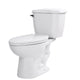 ANZZI Talyah 71 in. Acrylic Flatbottom Non-Whirlpool Bathtub with Havasu Faucet and Kame 1.28 GPF Toilet