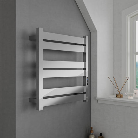 ANZZI Starling 6-Bar Stainless Steel Wall Mounted Electric Towel Warmer Rack