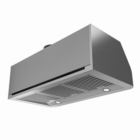 ANZZI 36-Inch 450 CFM 3-Speed Stainless Steel Under Cabinet Convertible Residential Range Hood with LED Lamp