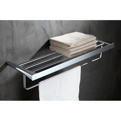 AC-AZ058 - ANZZI Caster 3 Series Towel Rack in Polished Chrome