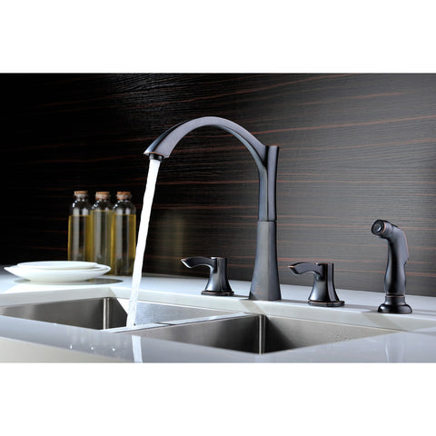 Soave Series 2-Handle Standard Kitchen Faucet