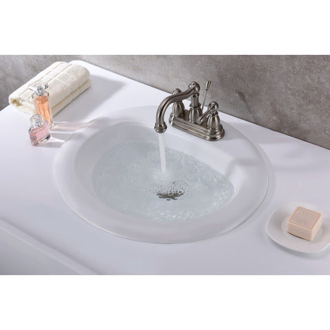 LS-AZ097-R - ANZZI 20.5 in. Ceramic Drop In Sink Basin in White