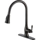 KF-AZ214ORB - Rodeo Single-Handle Pull-Out Sprayer Kitchen Faucet in Oil Rubbed Bronze