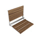 AC-AZ8208 - ANZZI Isle 17 in. Teak Wall Mounted Folding Shower Seat