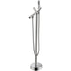 FS-AZ0042BN - ANZZI Havasu 2-Handle Claw Foot Tub Faucet with Hand Shower in Brushed Nickel