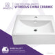 ANZZI Vitruvius Series Ceramic Vessel Sink in White