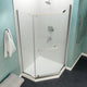 ANZZI Castle Series 49 in. x 72 in. Semi-Frameless Shower Door with TSUNAMI GUARD