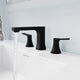 L-AZ902MB - ANZZI 2-Handle 3-Hole 8 in. Widespread Bathroom Faucet With Pop-up Drain in Matte Black