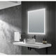 BA-LMDFX004AL - ANZZI Volta 36 in. x 36 in. Frameless LED Bathroom Mirror