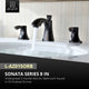 ANZZI Sonata Series 8 in. Widespread 2-Handle Mid-Arc Bathroom Faucet