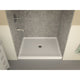 SB-AZ011WO-R - ANZZI 36 in. x 48 in. Single Threshold Shower Base in White