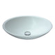 LS-AZ8094 - ANZZI Warika Series Deco-Glass Vessel Sink in White