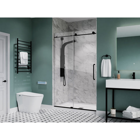 ANZZI Alexander 48 in. x 32 in. Shower Base in White