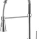 Carriage Series Single Handle Deck Mount Standard Kitchen Faucet in Brushed Nickel Finish with Ceramic Disk Included