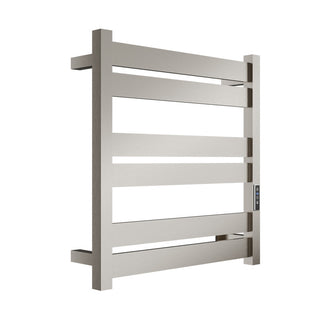 TW-AZ025BN - ANZZI Starling Series 6-Bar Wall Mounted Electric Bathroom Towel Warmer Rack in Brushed Nickel Finish Stainless Steel