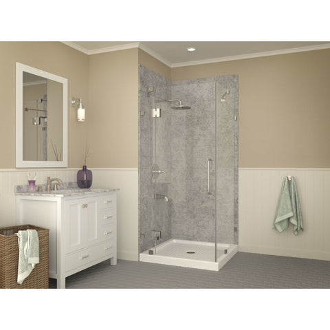 SB-AZ009WC - ANZZI Titan Series 36 in. x 36 in. Shower Base in White