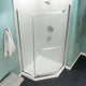 ANZZI Castle Series 49 in. x 72 in. Semi-Frameless Shower Door with TSUNAMI GUARD