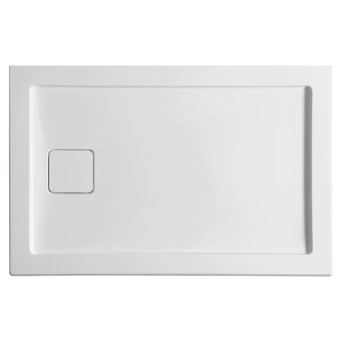 ANZZI Forum Series 48 in. x 32 in. Shower Base in White