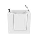 ANZZI Coupe Series 27 in. x 39 in. Right Drain Quick Fill Walk-In Soaking Tub in White