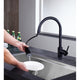 ANZZI Sire Single-Handle Pull-Out Sprayer Kitchen Faucet