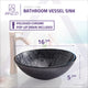 ANZZI Jonas Series Vessel Sink in Arctic Sheer