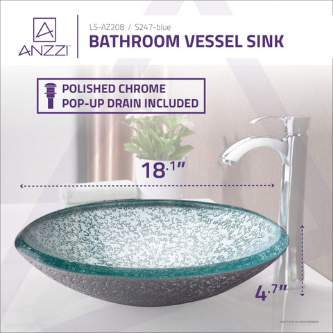 ANZZI Jonas Series Vessel Sink