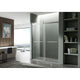 SD-FRLS05801BN - ANZZI Kahn Series 48 in. x 76 in. Frameless Sliding Shower Door with Horizontal Handle in Brushed Nickel