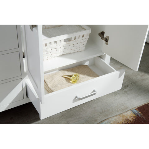 V-CHN011-72-X - ANZZI Chateau 72 in. W x 36 in. H Bathroom Bath Vanity Set in Rich White