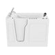 ANZZI Coupe Series 29 in. x 52 in. Left Drain Quick Fill Walk-In Whirlpool and Air Tub with Powered Fast Drain in White