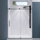 ANZZI Madam Series 60 in. by 76 in. Frameless Sliding Shower Door with Handle