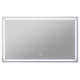 BA-LMDFX021AL - ANZZI 36-in. x 60-in. Frameless LED Front/Back Light Bathroom Mirror w/Defogger