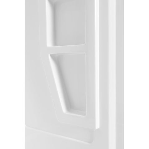 ANZZI Sharman 36 in. x 36 in. x 74 in. 2-piece DIY Friendly Corner Shower Surround in White