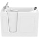 ANZZI 53 - 60 in. x 26 in. Left Drain Soaking Walk-in Tub in White